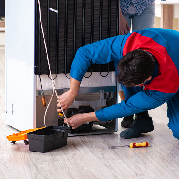 how much do you charge for refrigerator repair services in Houston County TX